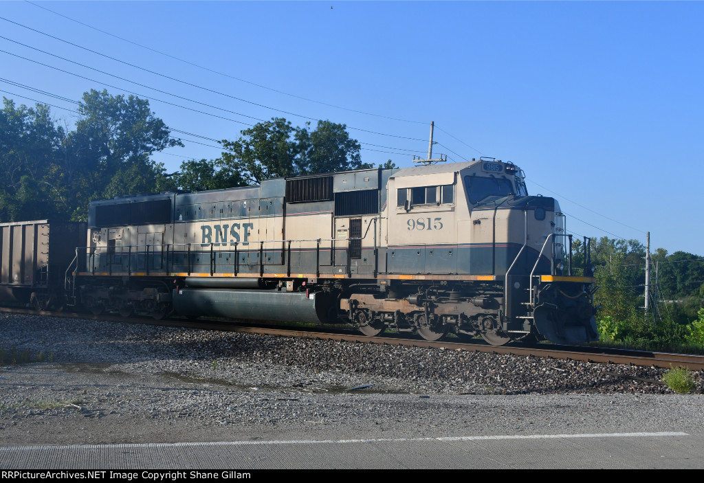 BNSF 9815 Roster shot